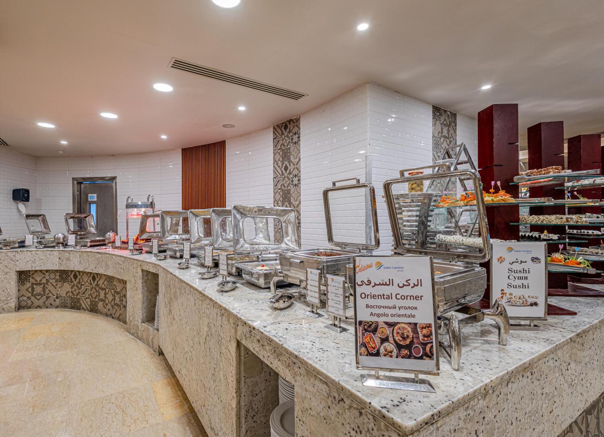 Sultan Gardens Resort Sharm El Sheikh Luaran gambar Buffet at a hotel